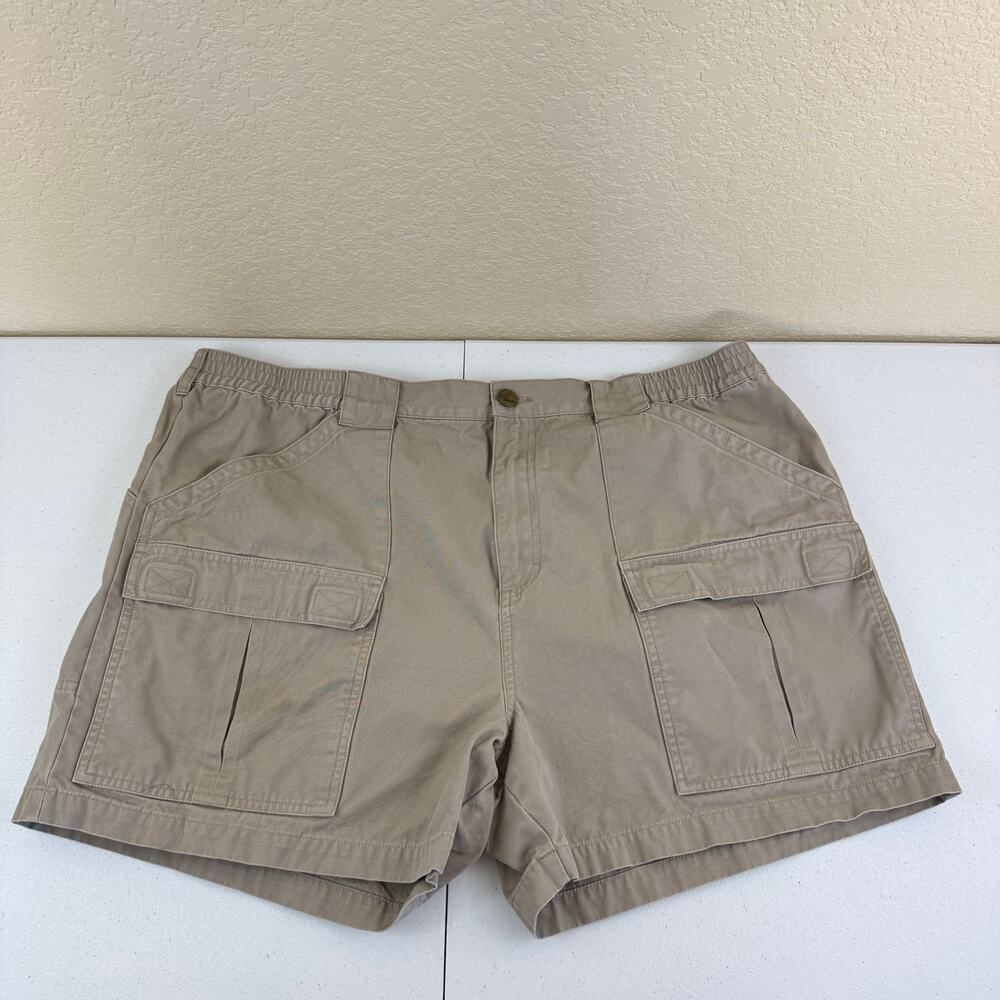 Cabela's Trail Mens Size 44 Cargo Shorts Tan Outdoor Hiking Camping